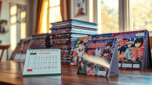 Top 5 calendriers de l'avent manga à découvrir cette année